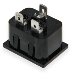 Mains plug AC-06B (C20) mounting