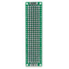 Double-sided board<gtran/> breadboard 2cmX8cmX1.6mm pitch 2.54 mask, metallized.<gtran/>