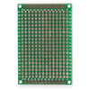 Double-sided board<gtran/>  dummy 4cmX6cmX1.6mm pitch 2.54 metallized mask<gtran/>