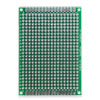 Double-sided board<gtran/>  dummy 5cmX7cmX1.6mm pitch 2.54 metallized mask<gtran/>