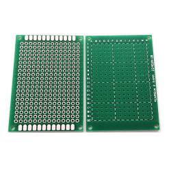 Single-sided board  dummy 4cmX6cmX1.6mm pitch 2.54mm double mask.