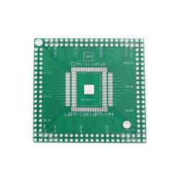 Плата друкарська перехідник LQFP-128/144-DIP для CPU/FPGA