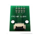 Плата печатная с разъемом FFC/FPC-8P шаг 0.5mm