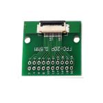 Printed board with connector  FFC/FPC-20P pitch 0.5mm