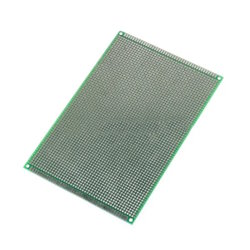 Double-sided board model 20cmX30cmX1.6mm pitch 2.54 metallization mask.