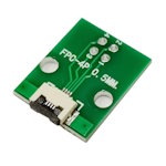 Плата друкована з роз'ємом FFC/FPC-4P крок 0.5mm