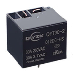 Реле QYT90-2-024dc-HS 30A 1A coil 24VDC