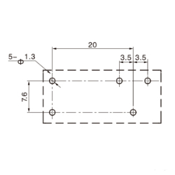 Реле QY14F-1-024DC-ZS 10A 1C coil 24VDC