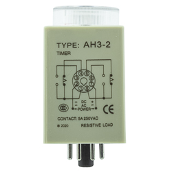 Реле часу AH3-2 (3 год) 220V AC