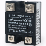 Твердотіле реле<gtran/> GJ-100AA 480VAC/100A, Input:90-250VAC