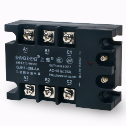 Solid state relay GJH3-25LAA 480VAC/25A, Input:90-250VAC