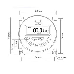 Реле часу L701 220V AC