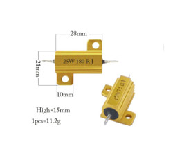 Резистор алюмінієвий 3.3K 25W