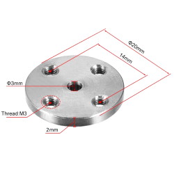 Swivel rod round servo drive 25T