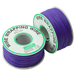 Installation wire 30 AWG solid purple on 250m reel