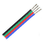 Шлейф плоский RGB<gtran/> 4-pin 20AWG 21*0.16mm