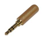 Plug to cable  Sennheiser 3-pin 3.5mm enamel Ocher, type B