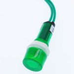 Signal indicator<gtran/> XDN1-C-LED L=150mm 220VAC Green<gtran/>