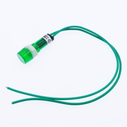 Signal indicator XDN1-C-LED L=150mm 220VAC Green