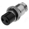 Connector<gtran/> G16 MIC 322 F cable mount, 2 pins<gtran/>