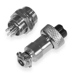 Connector  M12-5pin M+F (pair)