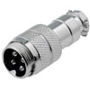 Connector<gtran/> G16 MIC 344 M cable mount, 4 pins<gtran/>