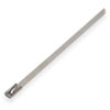 Metal tie<gtran/> 4.6*100mm, type G, AISI304 stainless steel<gtran/>