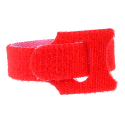  Cable tie  Velcro RED 150x10mm without buckle