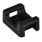 Zip fastening platform<gtran/>  HC-1 7x10mm black<gtran/>