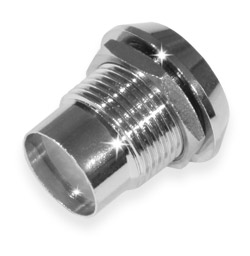  LED holder 10mm metal-nickel plated