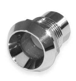  LED holder 10mm metal-nickel plated