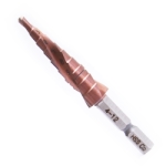 Cobalt spiral<draft/> Step drill 4-12mm [pitch 1mm] grade M35<draft/>