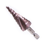 Cobalt spiral<draft/> Step drill 4-20mm [pitch 2mm] grade M35<gtran/>