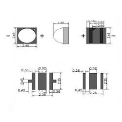 SMD LED 2525 XBD 1W