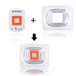 Reflector for COB LEDs waterproof