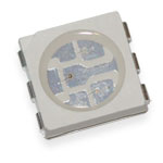 SMD 5050 LED<gtran/> Blue 700-900mCd 3.0-3.2V<gtran/>