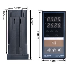  Temperature controller REX-C400FK02 V*AN