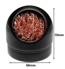 Tip cleaner # 599B [ball with shavings] BLACK