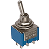 Toggle switch<gtran/> MTS-202 ON-ON 6pin