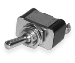 Toggle switch  KN3A-101 without nameplate (ON-OFF)