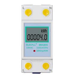  Single-phase wattmeter  DDS2015A [5/60A, 220V, DIN rail]