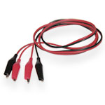 Clips cable<gtran/> Crocodile BLACK-RED<gtran/>