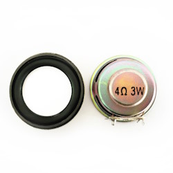 Loudspeaker 36mm, 4 ohm, 3W